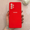 قاب گوشی Galaxy A72 سامسونگ سیلیکونی اورجینال پاک کنی درجه یک زیربسته قرمز کد 110774