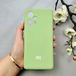 قاب گوشی Poco F5 شیائومی سیلیکونی اورجینال پاک کنی درجه یک زیربسته سبز کد 110791
