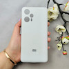 قاب گوشی Poco F5 شیائومی سیلیکونی اورجینال پاک کنی درجه یک زیربسته سفید کد 110795