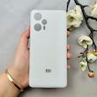 قاب گوشی Poco F5 شیائومی سیلیکونی اورجینال پاک کنی درجه یک زیربسته سفید کد 110795