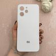 قاب گوشی Redmi 12 / Poco M6 Pro 5G شیائومی سیلیکونی اورجینال پاک کنی درجه یک زیربسته سفید کد 110799