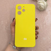 قاب گوشی Redmi 12 / Poco M6 Pro 5G شیائومی سیلیکونی اورجینال پاک کنی درجه یک زیربسته زرد کد 110804