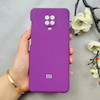 قاب گوشی Redmi Note 9S / Redmi Note 9 Pro شیائومی سیلیکونی اورجینال پاک کنی درجه یک زیربسته بنفش کد 110810