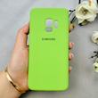 قاب گوشی Galaxy S9 سامسونگ سیلیکونی اورجینال پاک کنی درجه یک زیربسته سبز کد 110824