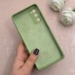 قاب گوشی Galaxy S20 FE سامسونگ سیلیکونی اورجینال پاک کنی درجه یک زیربسته سبز کد 110826