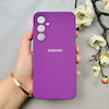 قاب گوشی Galaxy S23 FE سامسونگ سیلیکونی اورجینال پاک کنی درجه یک زیربسته بنفش کد 110832