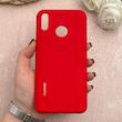 قاب گوشی Huawei Y9 2019 هوآوی سیلیکونی اورجینال پاک کنی درجه یک زیربسته قرمز کد 110863