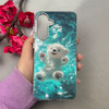 قاب گوشی Galaxy A56 سامسونگ موج دار VERSAILLES سه بعدی لنز کرومی طرح تدی کد 111202