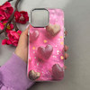 قاب گوشی iPhone 16 Pro Max آیفون موج دار VERSAILLES سه بعدی لنز کرومی طرح قلب کد 111222