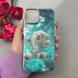 قاب گوشی iPhone 13 / iPhone 14 آیفون موج دار VERSAILLES سه بعدی لنز کرومی طرح تدی کد 111239