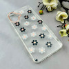 قاب گوشی Galaxy A06 سامسونگ شفاف PC CASE شفاف پشت طلق فانتزی طرح گل کد 110876