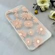 قاب گوشی Galaxy A17 سامسونگ شفاف PC CASE شفاف پشت طلق فانتزی طرح گل کد 110886