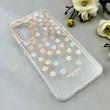 قاب گوشی Galaxy A17 سامسونگ شفاف PC CASE شفاف پشت طلق فانتزی طرح گل کد 110891