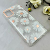 قاب گوشی Galaxy A51 سامسونگ شفاف PC CASE شفاف پشت طلق فانتزی طرح گل کد 110898