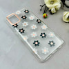 قاب گوشی Galaxy A51 سامسونگ شفاف PC CASE شفاف پشت طلق فانتزی طرح گل کد 110900