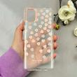 قاب گوشی Galaxy A51 سامسونگ شفاف PC CASE شفاف پشت طلق فانتزی طرح گل کد 110905
