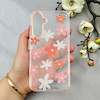 قاب گوشی Galaxy A54 سامسونگ شفاف PC CASE شفاف پشت طلق فانتزی طرح گل کد 110906