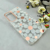 قاب گوشی Galaxy A55 سامسونگ شفاف PC CASE شفاف پشت طلق فانتزی طرح گل کد 110922