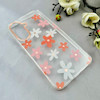 قاب گوشی Galaxy A36 / A56 سامسونگ شفاف PC CASE شفاف پشت طلق فانتزی طرح گل کد 110937