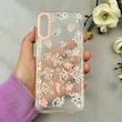 قاب گوشی Galaxy A30S / Galaxy A50S / Galaxy A50 سامسونگ شفاف PC CASE شفاف پشت طلق فانتزی طرح گل کد 110944