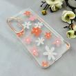 قاب گوشی Galaxy S24 FE سامسونگ شفاف PC CASE شفاف پشت طلق فانتزی طرح گل کد 110960