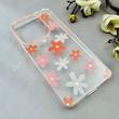 قاب گوشی Redmi Note 14 4G شیائومی شفاف PC CASE شفاف پشت طلق فانتزی طرح گل کد 110977