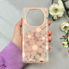 قاب گوشی Redmi Note 14 Pro 4G شیائومی شفاف PC CASE شفاف پشت طلق فانتزی طرح گل کد 110986