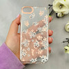 قاب گوشی iPhone 7 / iPhone 8 / iPhone SE 2020 / iPhone SE 2022 آیفون شفاف PC CASE شفاف پشت طلق فانتزی طرح گل کد 110994
