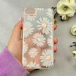 قاب گوشی iPhone 7 / iPhone 8 / iPhone SE 2020 / iPhone SE 2022 آیفون شفاف PC CASE شفاف پشت طلق فانتزی طرح گل کد 110995