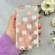 قاب گوشی iPhone 7 / iPhone 8 / iPhone SE 2020 / iPhone SE 2022 آیفون شفاف PC CASE شفاف پشت طلق فانتزی طرح گل کد 110998