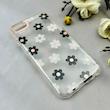 قاب گوشی iPhone 7 / iPhone 8 / iPhone SE 2020 / iPhone SE 2022 آیفون شفاف PC CASE شفاف پشت طلق فانتزی طرح گل کد 110999