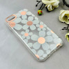 قاب گوشی iPhone 7 / iPhone 8 / iPhone SE 2020 / iPhone SE 2022 آیفون شفاف PC CASE شفاف پشت طلق فانتزی طرح گل کد 111001