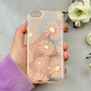 قاب گوشی iPhone 7 / iPhone 8 / iPhone SE 2020 / iPhone SE 2022 آیفون شفاف PC CASE شفاف پشت طلق فانتزی طرح گل کد 111002