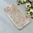 قاب گوشی iPhone 7 Plus / iPhone 8 Plus آیفون شفاف PC CASE شفاف پشت طلق فانتزی طرح گل کد 111003