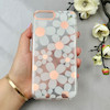 قاب گوشی iPhone 7 Plus / iPhone 8 Plus آیفون شفاف PC CASE شفاف پشت طلق فانتزی طرح گل کد 111006