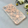 قاب گوشی iPhone X / iPhone XS آیفون شفاف PC CASE شفاف پشت طلق فانتزی طرح گل کد 111008