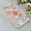 قاب گوشی iPhone 13 / iPhone 14 آیفون شفاف PC CASE شفاف پشت طلق فانتزی طرح گل کد 111022