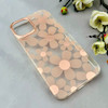 قاب گوشی iPhone 13 / iPhone 14 آیفون شفاف PC CASE شفاف پشت طلق فانتزی طرح گل کد 111024