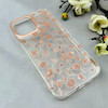 قاب گوشی iPhone 13 Pro Max آیفون شفاف PC CASE شفاف پشت طلق فانتزی طرح گل کد 111025
