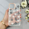 قاب گوشی iPhone 13 Pro Max آیفون شفاف PC CASE شفاف پشت طلق فانتزی طرح گل کد 111031