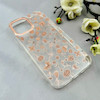 قاب گوشی iPhone 12 Pro Max آیفون شفاف PC CASE شفاف پشت طلق فانتزی طرح گل کد 111035