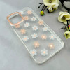 قاب گوشی iPhone 12 Pro Max آیفون شفاف PC CASE شفاف پشت طلق فانتزی طرح گل کد 111038