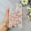 قاب گوشی iPhone 16 Pro Max آیفون شفاف PC CASE شفاف پشت طلق فانتزی طرح گل کد 111048