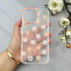 قاب گوشی iPhone 16 Pro Max آیفون شفاف PC CASE شفاف پشت طلق فانتزی طرح گل کد 111051