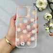 قاب گوشی iPhone 16 Pro Max آیفون شفاف PC CASE شفاف پشت طلق فانتزی طرح گل کد 111051