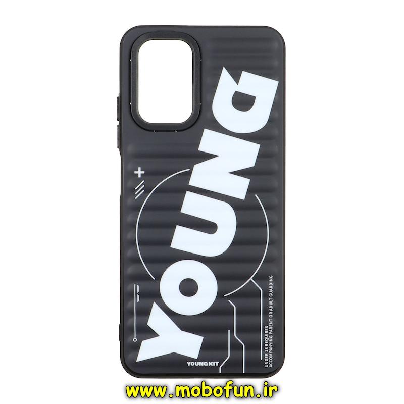 قاب گوشی Redmi Note 10S / Redmi Note 10 4G / Poco M5S شیائومی یانگ کیت YOUNGKIT برجسته دور مات ایربگ دار طرح اسپرت SPORT مشکی کد 95368