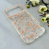 قاب گوشی iPhone 17 Pro Max آیفون شفاف PC CASE شفاف پشت طلق فانتزی طرح گل کد 111056