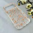 قاب گوشی iPhone 17 Pro Max آیفون شفاف PC CASE شفاف پشت طلق فانتزی طرح گل کد 111056