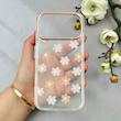 قاب گوشی iPhone 17 Pro Max آیفون شفاف PC CASE شفاف پشت طلق فانتزی طرح گل کد 111061