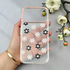 قاب گوشی iPhone 17 Pro Max آیفون شفاف PC CASE شفاف پشت طلق فانتزی طرح گل کد 111062